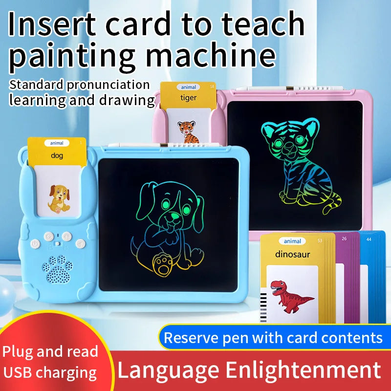 Talking Flash Cards Learning Machine