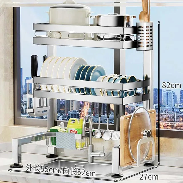 Countertop Sink Draining Rack