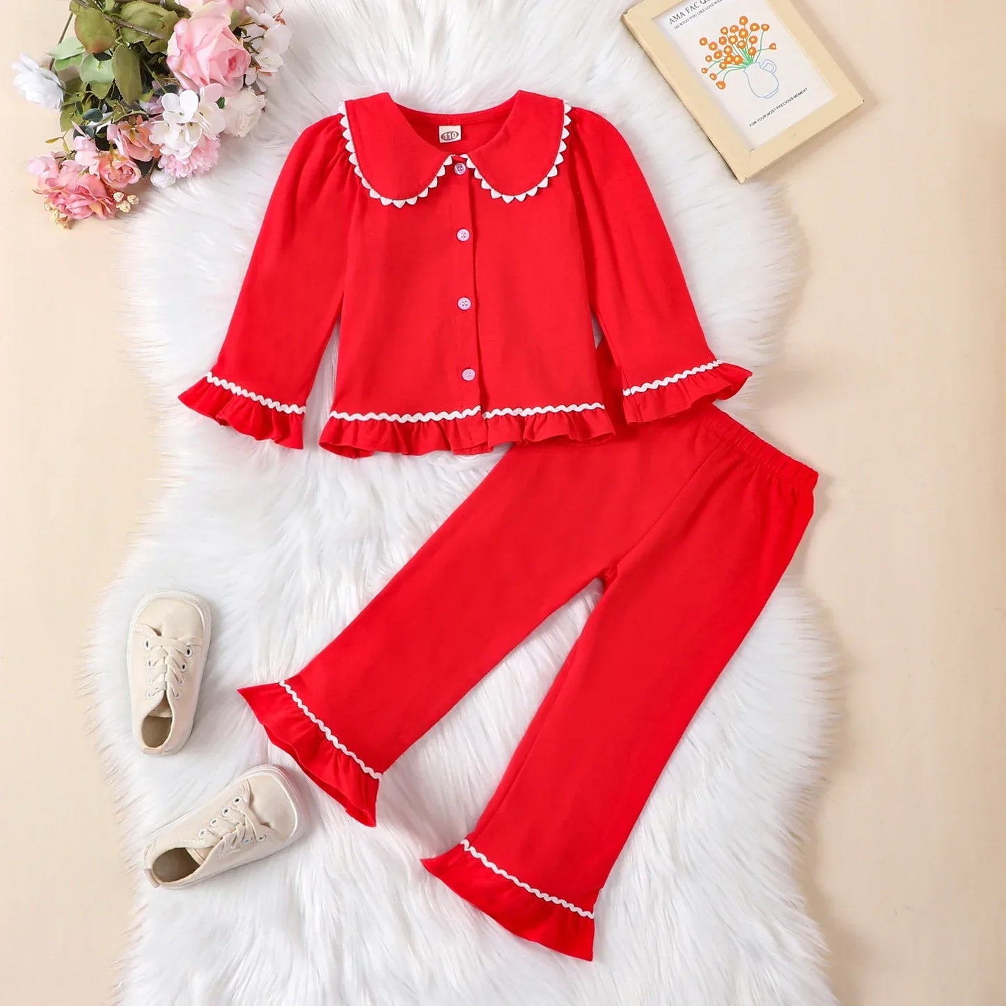 Girl Pajamas Set