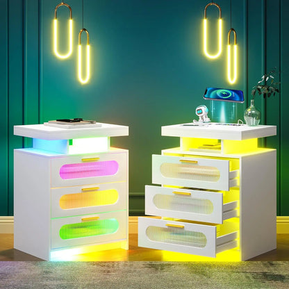 LED Night Stand with Motion Sensor Lights