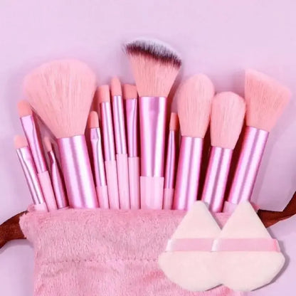 Soft Fluffy MakeUp Brush Set