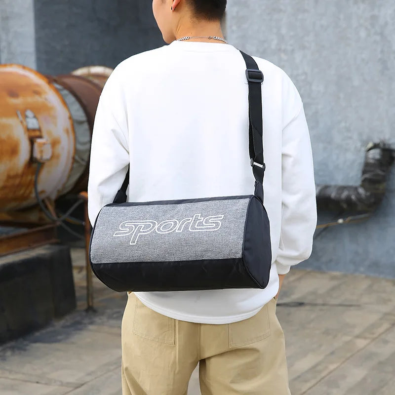 Compact gym duffel bag, view 6