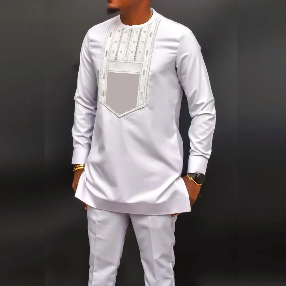 African Ethnic Style Men's Suit