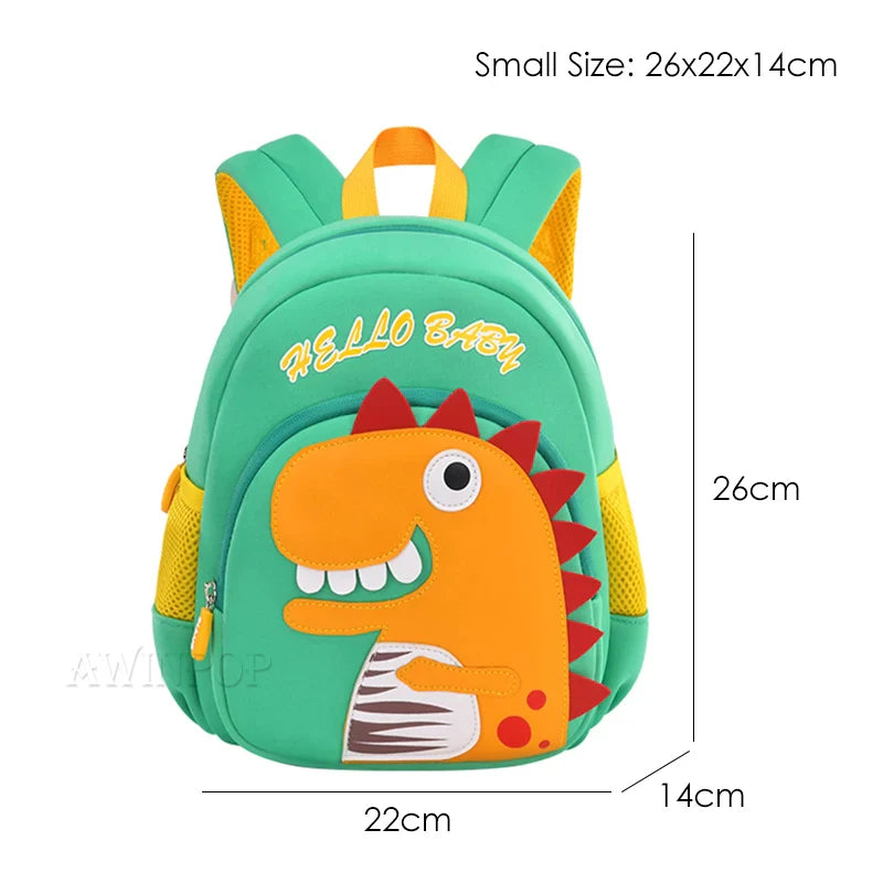 3D Dinosaur School Backpacks