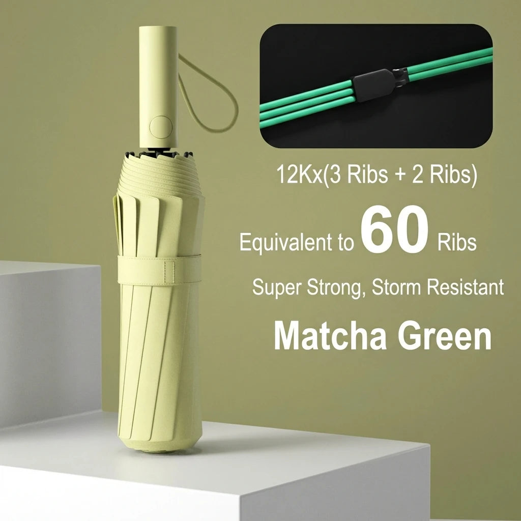 Reinforced 24-Bone Umbrella
