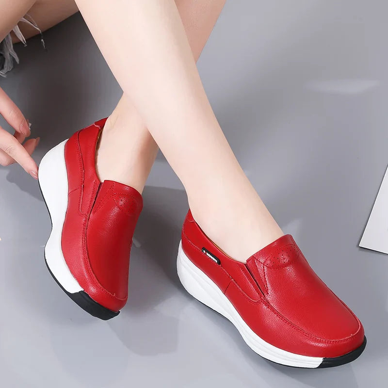 Platform Loafers for ladies - orthopedic
