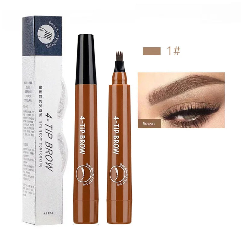 4-tip liquid brow pen in shade M01