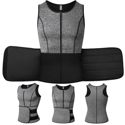 Men Body Shaper Waist Trainer Vest