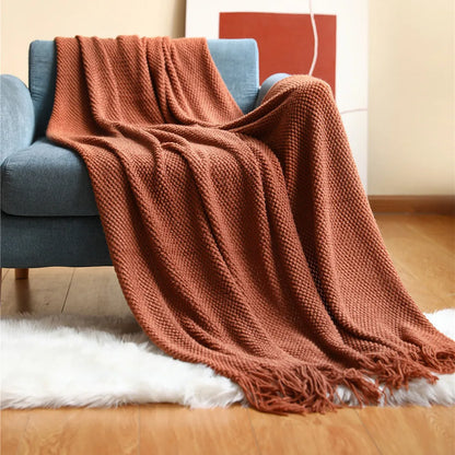 Decorative Knitted Blanket