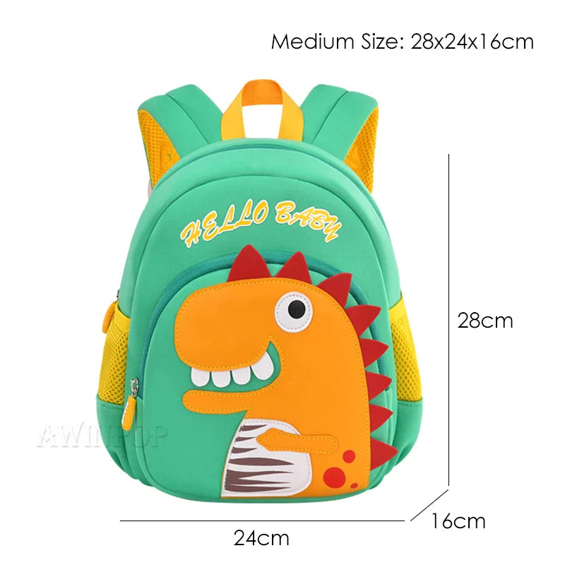 3D Dinosaur School Backpacks