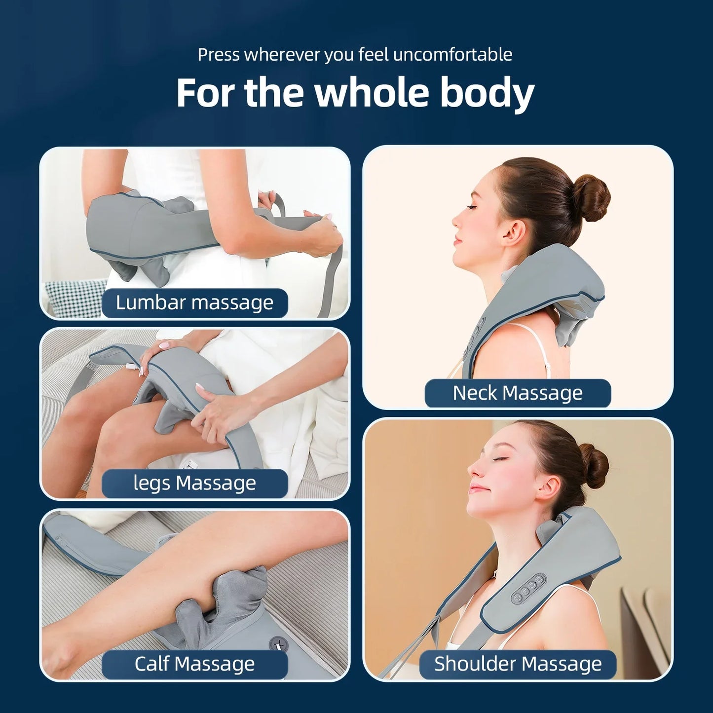 Wireless Neck And Shoulder Massager