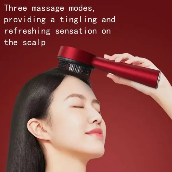 Electric Scalp Massager with Red Light