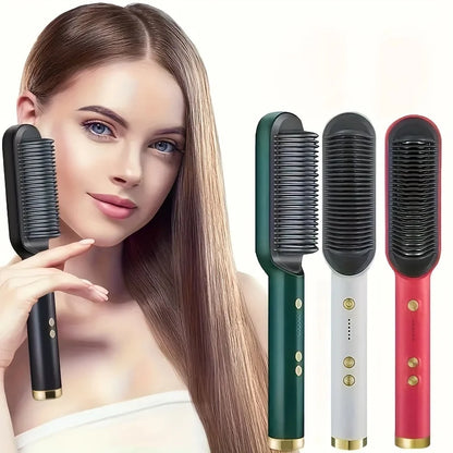 2-in-1 electric hair straightener