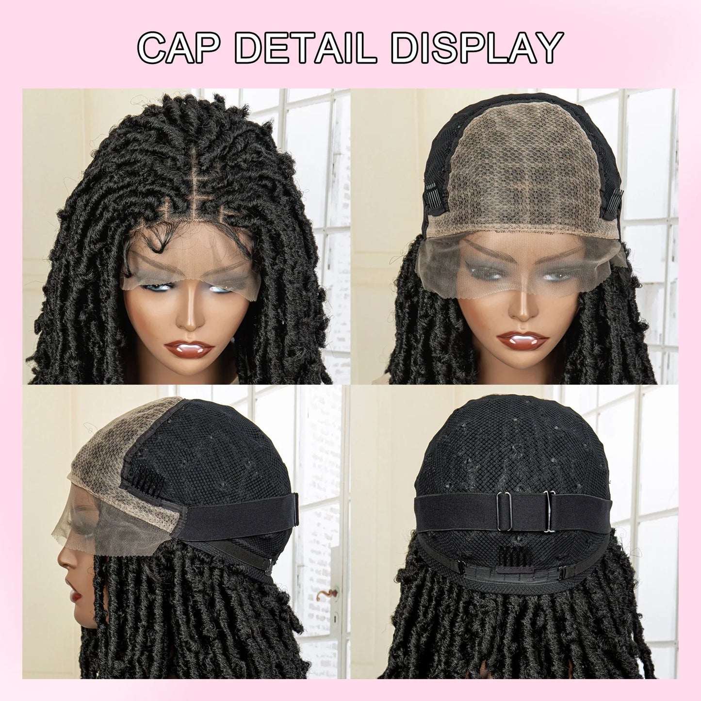 Dreadlocks Braided Lace Frontal Wig