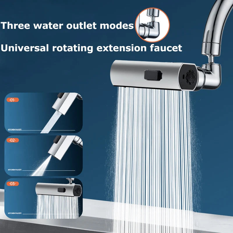 Kitchen Faucet Splash-proof Artifact Waterfall Water Outlet
