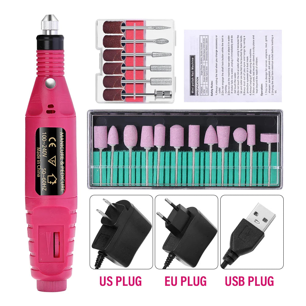 Portable Electric Nail Drill