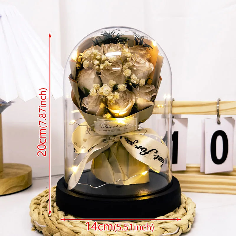 Eternal LED Light Acrylic Flower