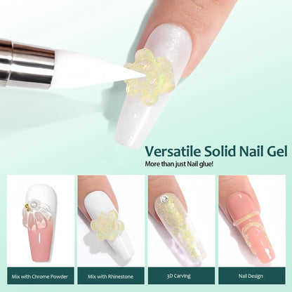 Clear UV Gel for Press On Nails Tips