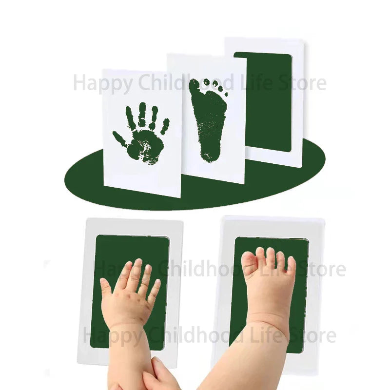 DIY Baby Footprints And Handprint Ink Pads Kits