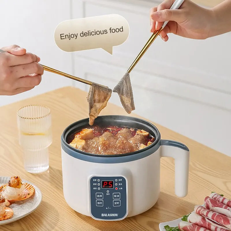 220V Multi-Function Electric Rice Cooker (Single/Double Layer)
