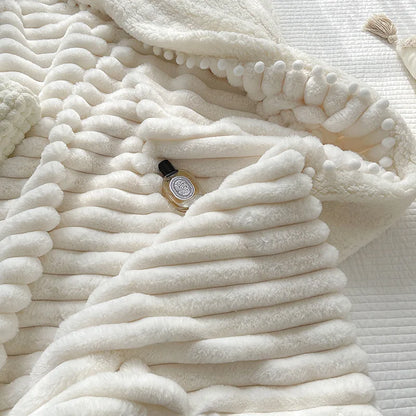 soft coral leisure blanket