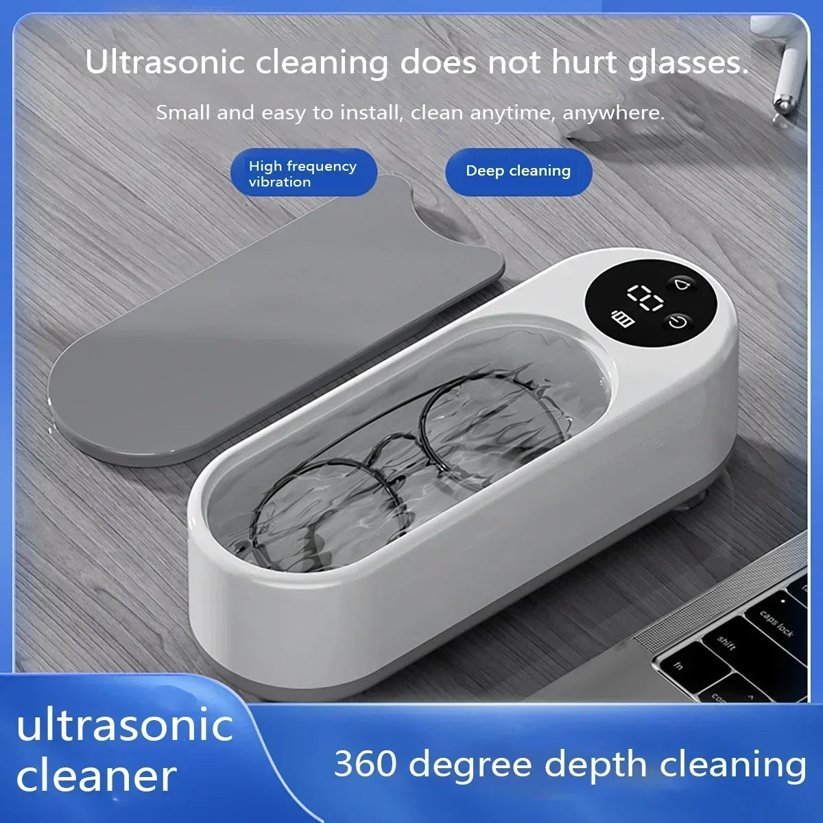 Rechargeable USB Jewelry, Glasses Cleaner
