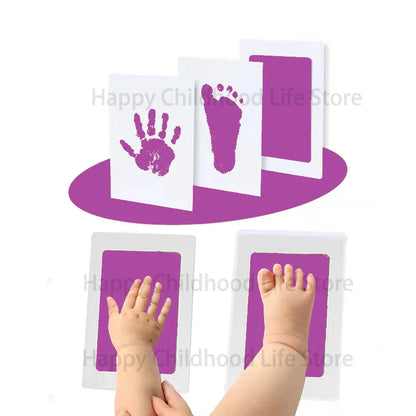 DIY Baby Footprints And Handprint Ink Pads Kits