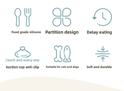 Pet Silicone Lick Mat