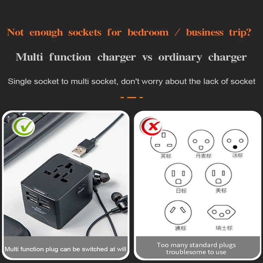 All-in-one travel plug, view 5