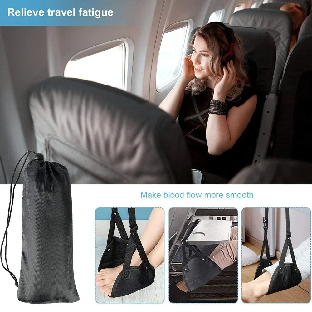 Airplane foot hammock, view 4