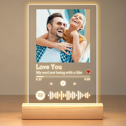 Customized Spotify Music Plaque