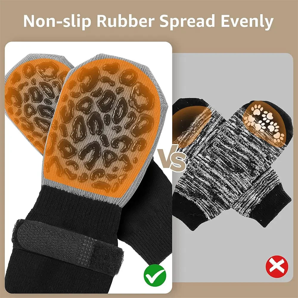 Anti-slip dog boots, view 3