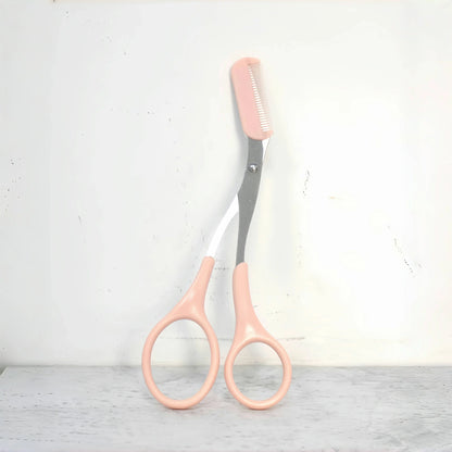 Eyebrow Trimming Scissors with Comb