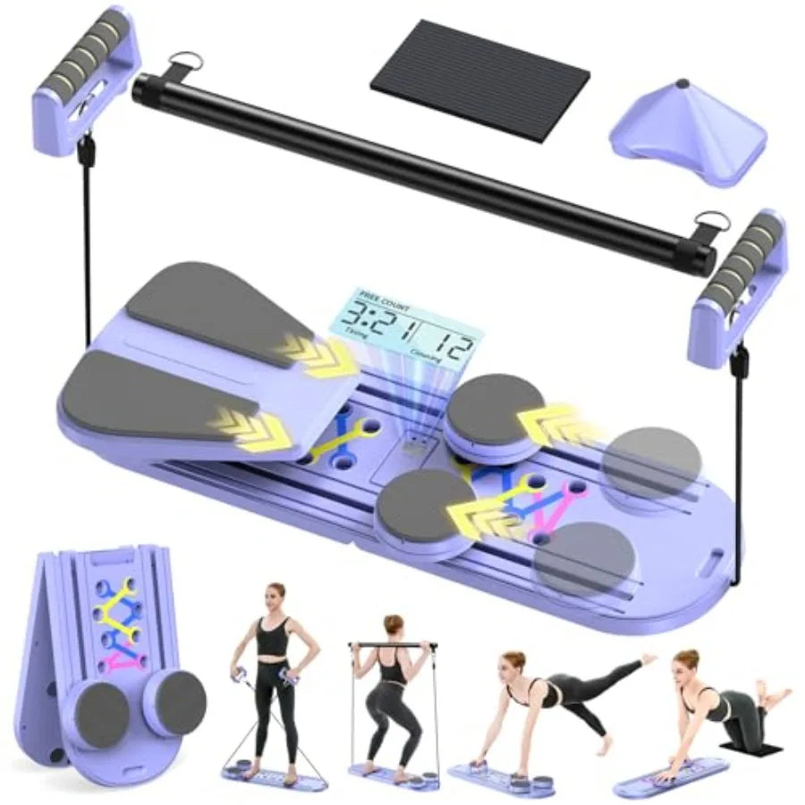 Foldable Pilates Board for Home Workout