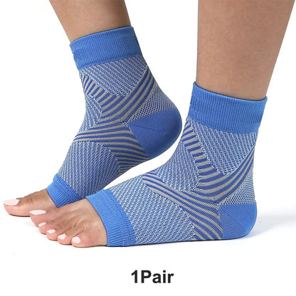 1Pair Sports Ankle Brace Compression Socks