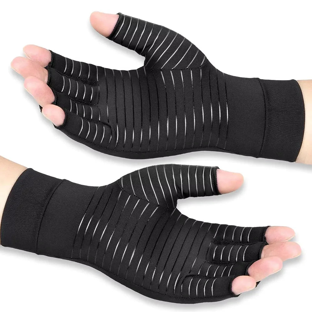 Copper compression gloves, view 10