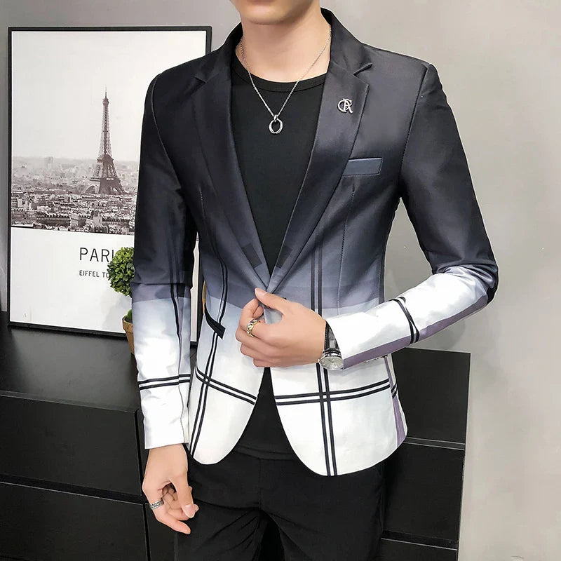 Men's Blazer Suit Jacket