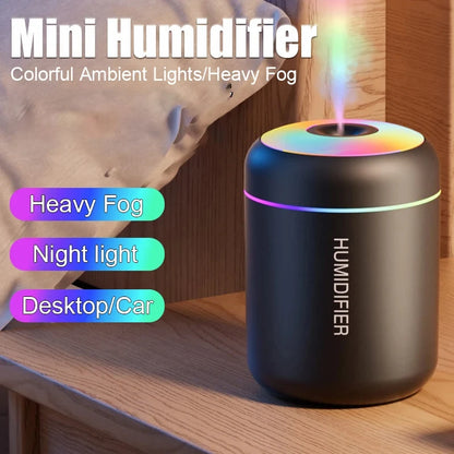 Mini Air Humidifier Usb Aroma Diffuser