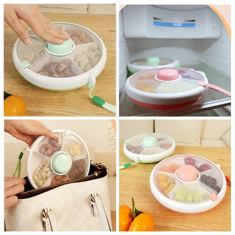 Rotating Snack Container Kids