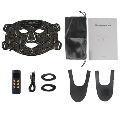 LED face and neck mask, view 8