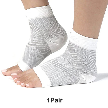 1Pair Sports Ankle Brace Compression Socks