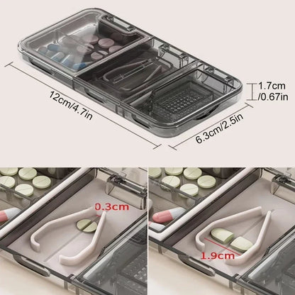 3 in 1 Pill Cutter & Storage