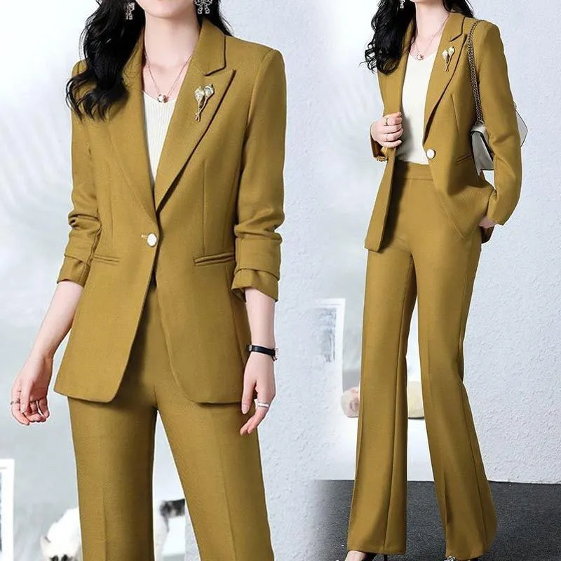 Two Piece Women's Elegant Casual Suit