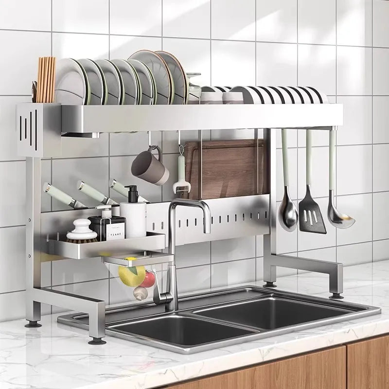 Adjustable Over The Sink Drying Rack