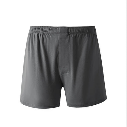 Mens Breathable Cotton Sleeping Shorts