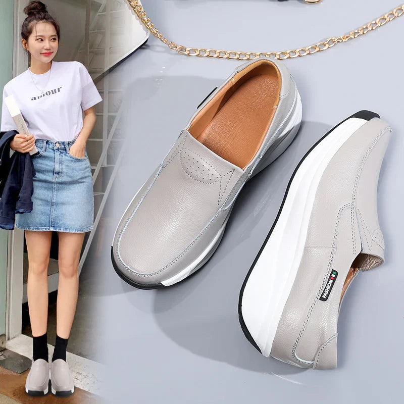 Platform Loafers for ladies - orthopedic
