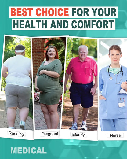 Running Compression Socks Knee High -Plus Size