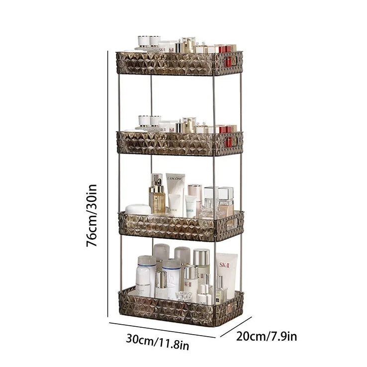 Bathroom cosmetic Organizer Shelf