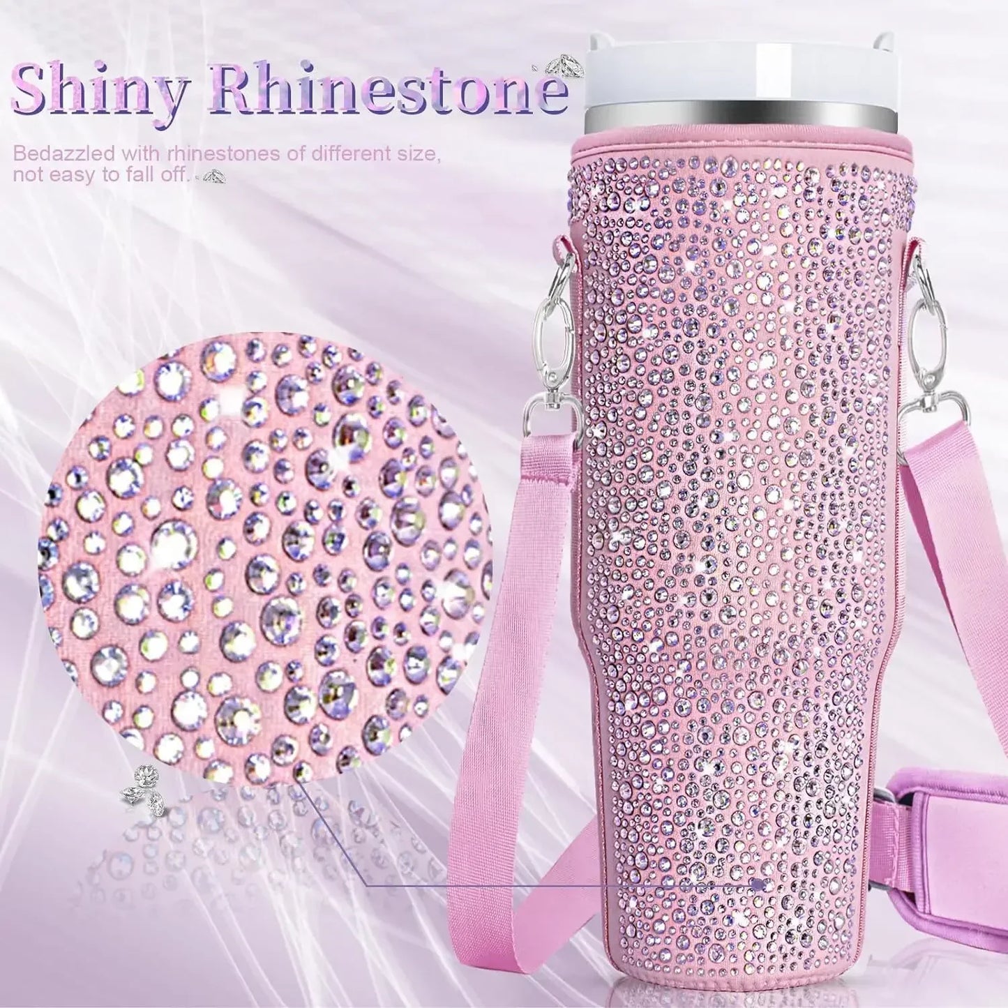 Shiny Diamond Mug Sleeves For Stanley