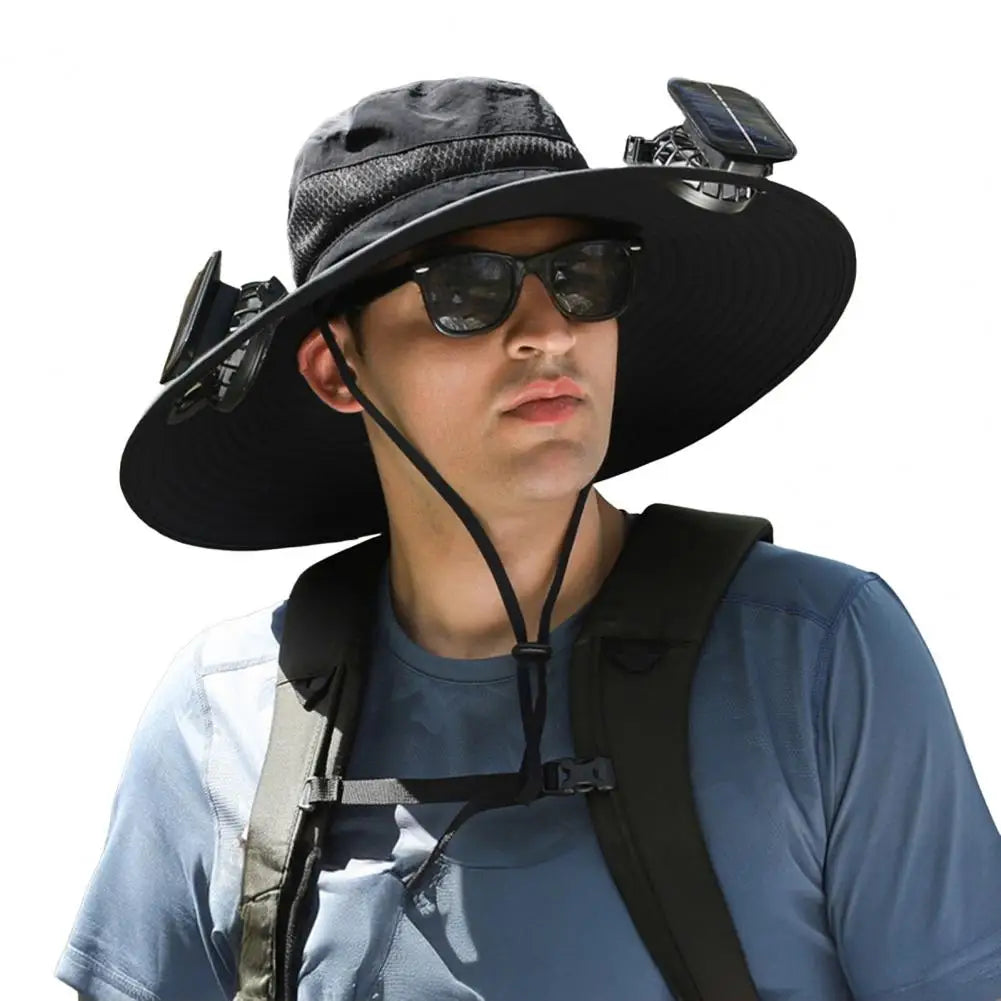 Solar Fan Hat